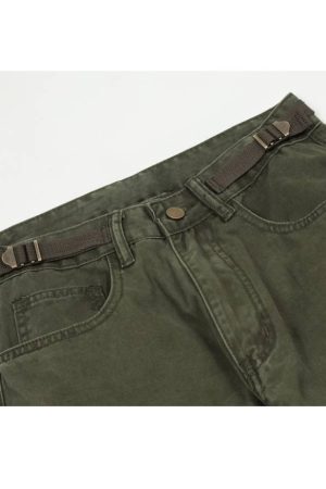 Style Core Aesthetics, New Style Trends Three-Dimensional Patch Pocket Cargo Pants