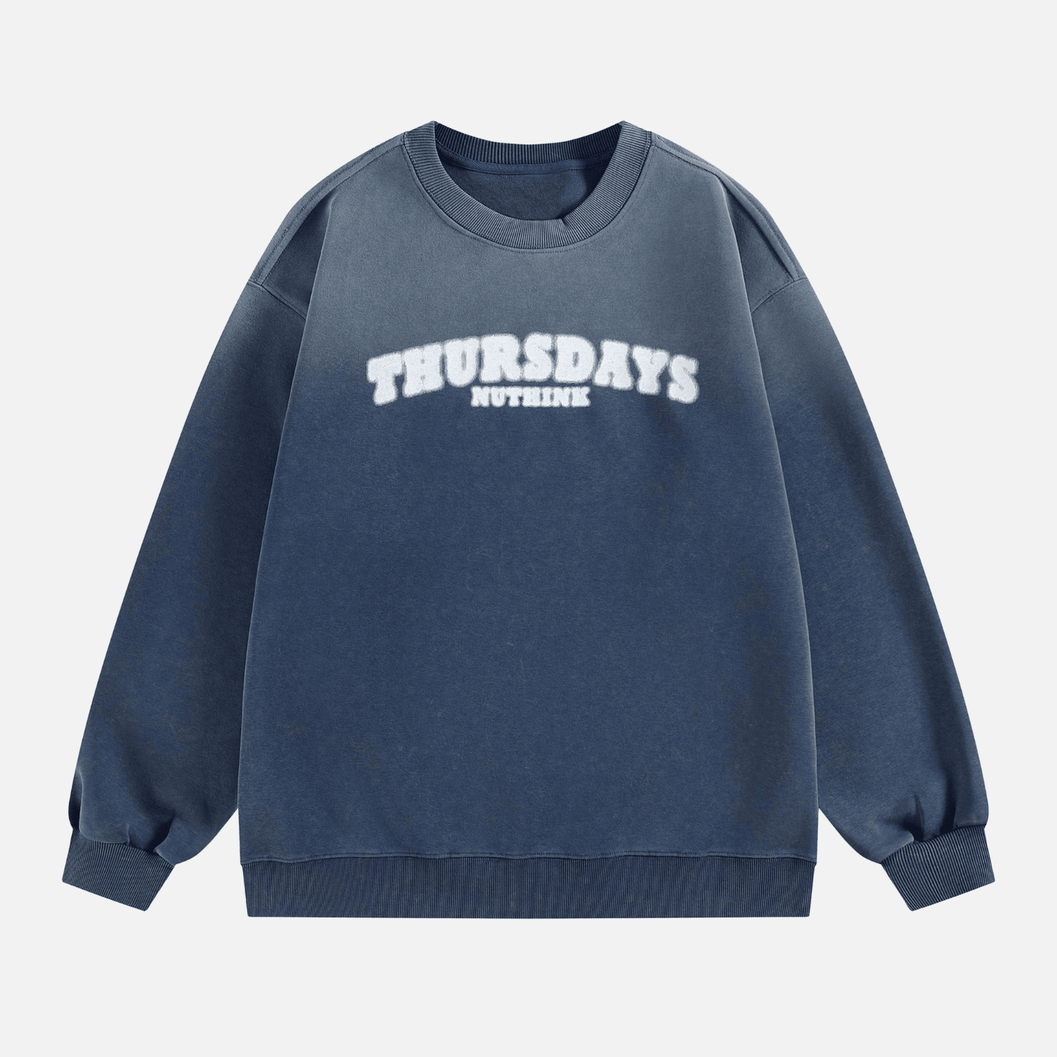 Style Core Aesthetics, New Style Trends 'Thursdays Nuthink' Washed Sweatshirt