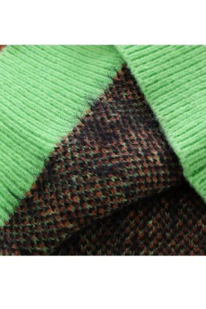 Style Core Aesthetics, New Style Trends Tiger Stripes Knit Sweater