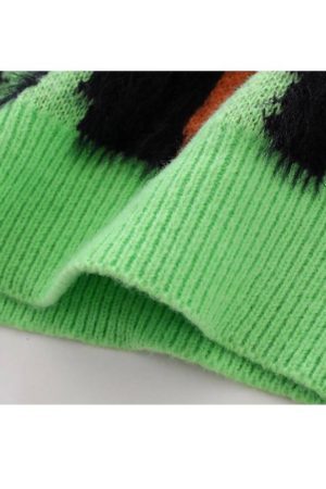 Style Core Aesthetics, New Style Trends Tiger Stripes Knit Sweater