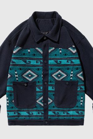 Style Core Aesthetics, New Style Trends Totem Patchwork Shirts