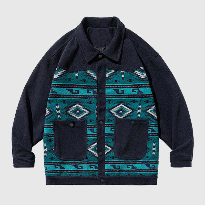 Style Core Aesthetics, New Style Trends Totem Patchwork Shirts