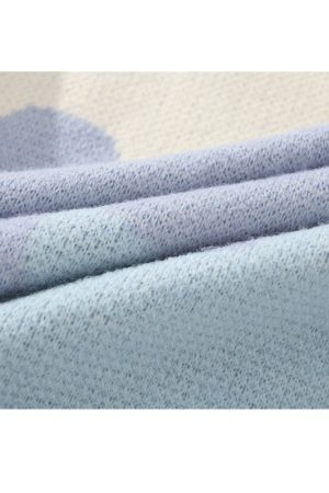 Style Core Aesthetics, New Style Trends Tree Pattern Color-blocked Pullover