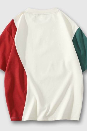 Style Core Aesthetics, New Style Trends Trendy Color Block Tee