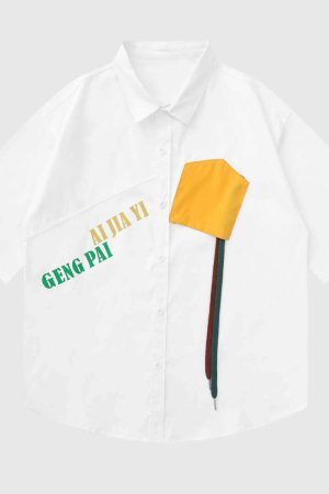 Style Core Aesthetics, New Style Trends Trendy Pocket Shirt