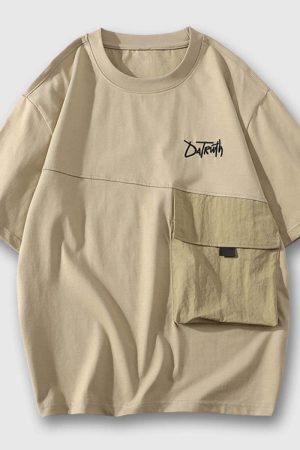 Style Core Aesthetics, New Style Trends Trendy Utility Pocket Tee