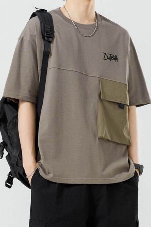 Style Core Aesthetics, New Style Trends Trendy Utility Pocket Tee