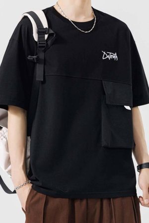 Style Core Aesthetics, New Style Trends Trendy Utility Pocket Tee