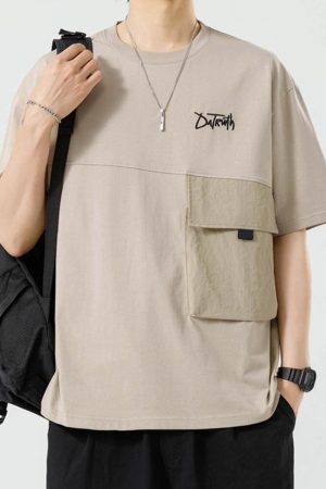 Style Core Aesthetics, New Style Trends Trendy Utility Pocket Tee