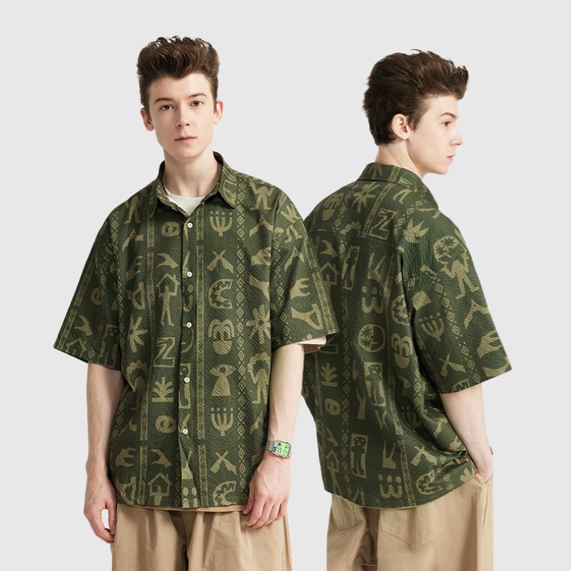 Style Core Aesthetics, New Style Trends Tribal Seersucker Shirts Style Core Aesthetics, New Style Trends Tribal Seersucker Shirts