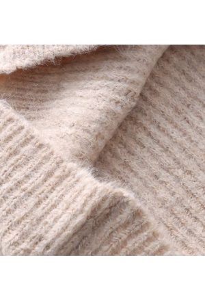 Style Core Aesthetics, New Style Trends Tulip Embroidery Cardigan Sweater