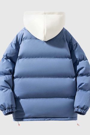 Style Core Aesthetics, New Style Trends Two-in-One Hooded Puffer Coat
