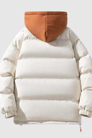 Style Core Aesthetics, New Style Trends Two-in-One Hooded Puffer Coat