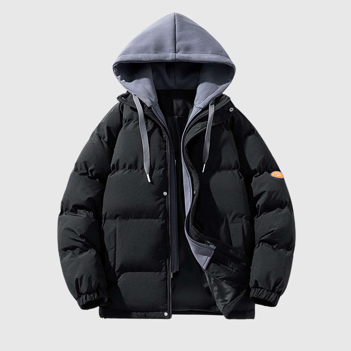 Style Core Aesthetics, New Style Trends Two-in-One Hooded Puffer Coat