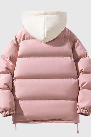Style Core Aesthetics, New Style Trends Two-in-One Hooded Puffer Coat
