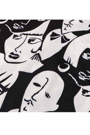 Style Core Aesthetics, New Style Trends Two Piece Abstract Figure Painting Shirt + Shorts