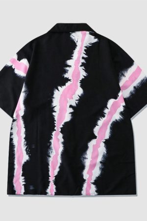 Style Core Aesthetics, New Style Trends Two Piece Butterfly Print Shirt + Shorts