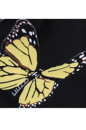 Style Core Aesthetics, New Style Trends Two Piece Butterfly Print Shirt + Shorts