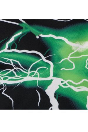 Style Core Aesthetics, New Style Trends Two Piece Lightning Print Shirt + Shorts