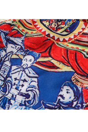 Style Core Aesthetics, New Style Trends Two Piece Mysterious Pattern Shirt + Shorts