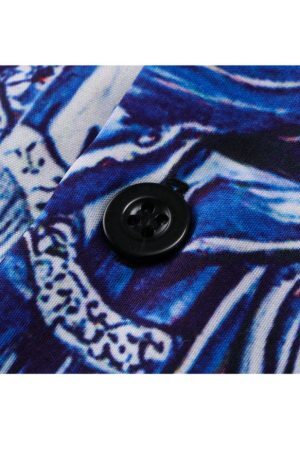 Style Core Aesthetics, New Style Trends Two Piece Mysterious Pattern Shirt + Shorts