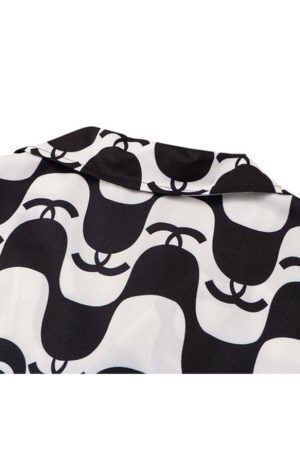 Style Core Aesthetics, New Style Trends Two Piece Wave Print Shirt + Shorts