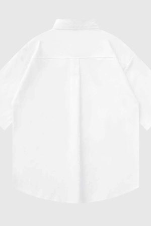 Style Core Aesthetics, New Style Trends Unique Shoulder Tie Shirt