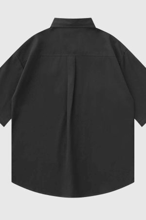 Style Core Aesthetics, New Style Trends Unique Shoulder Tie Shirt