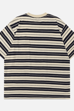 Style Core Aesthetics, New Style Trends Unique Striped Graphic Tee