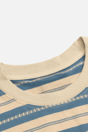 Style Core Aesthetics, New Style Trends Unique Striped Graphic Tee