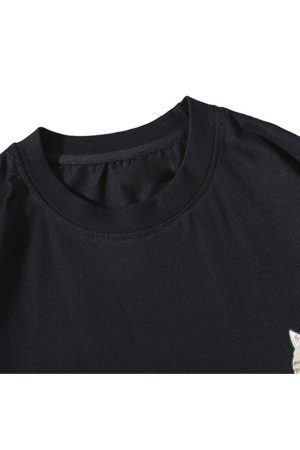 Style Core Aesthetics, New Style Trends Urban Fast-Food Cartoon Printed Tee