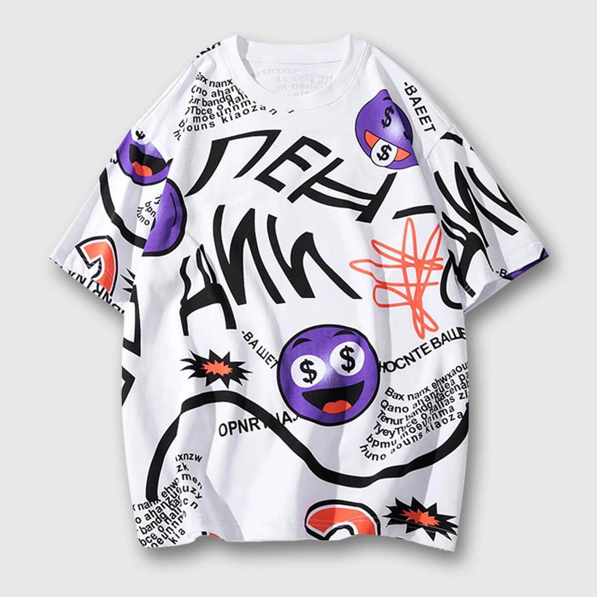 Style Core Aesthetics, New Style Trends Urban Graffiti Tee