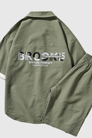 Style Core Aesthetics, New Style Trends Urban Textured Cargo Shirt