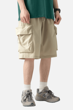 Style Core Aesthetics, New Style Trends Utility Pocket Cargo Shorts
