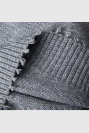 Style Core Aesthetics, New Style Trends V-Neck Loose Knit Sweater