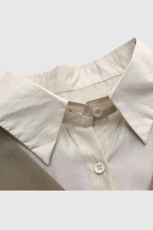 Style Core Aesthetics, New Style Trends Vest Two-Pieces Shirts