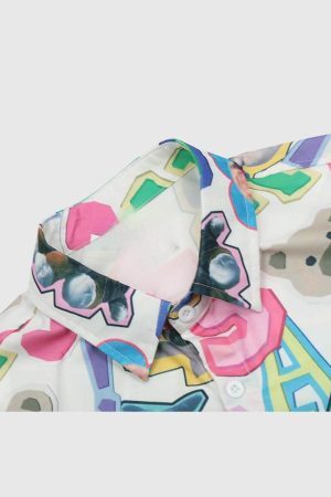 Style Core Aesthetics, New Style Trends Vibrant Abstract Art Shirt