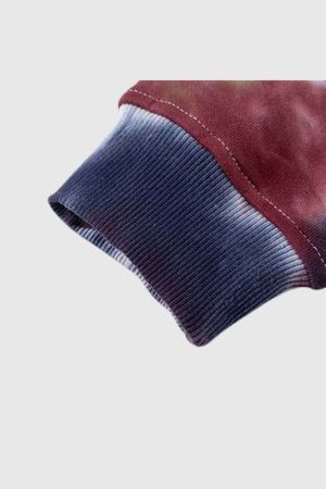 Style Core Aesthetics, New Style Trends Vibrant Tie-Dye Pullover Hoodie