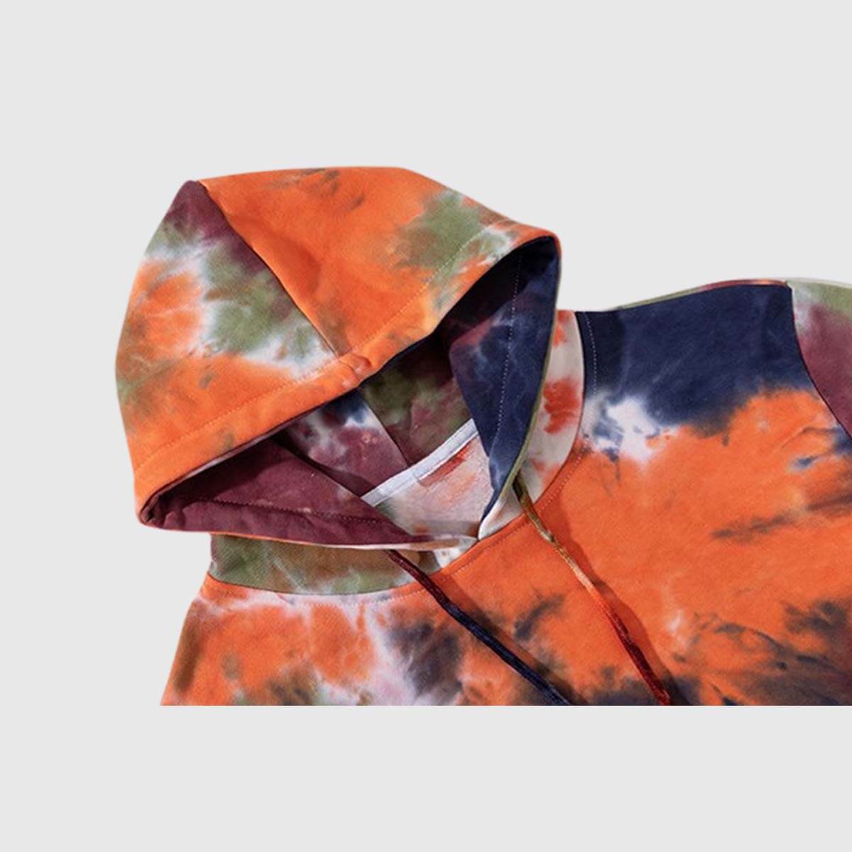 Style Core Aesthetics, New Style Trends Vibrant Tie-Dye Pullover Hoodie Style Core Aesthetics, New Style Trends Vibrant Tie-Dye Pullover Hoodie
