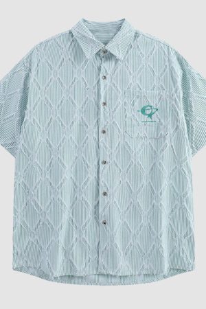 Style Core Aesthetics, New Style Trends Vintage Argyle check Shirts