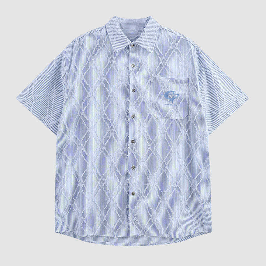 Style Core Aesthetics, New Style Trends Vintage Argyle check Shirts