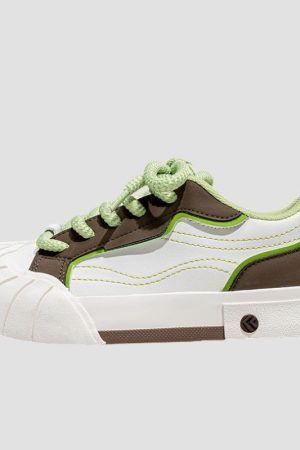 Style Core Aesthetics, New Style Trends Vintage Biscuit Casual Sneakers