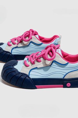 Style Core Aesthetics, New Style Trends Vintage Biscuit Casual Sneakers