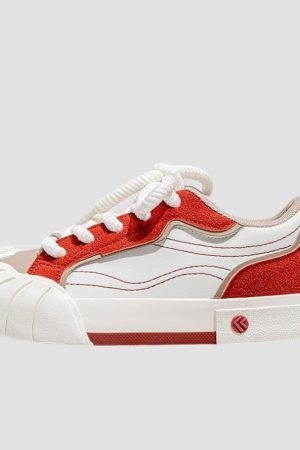 Style Core Aesthetics, New Style Trends Vintage Biscuit Casual Sneakers