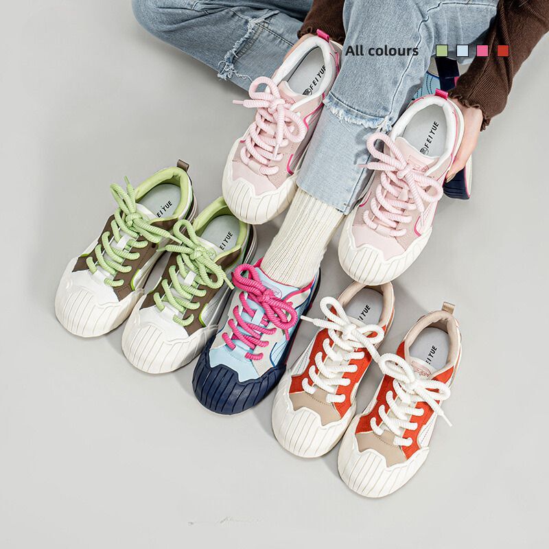 Style Core Aesthetics, New Style Trends Vintage Biscuit Casual Sneakers Style Core Aesthetics, New Style Trends Vintage Biscuit Casual Sneakers