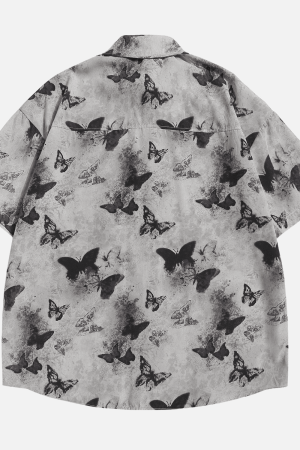 Style Core Aesthetics, New Style Trends Vintage Butterfly Shirt