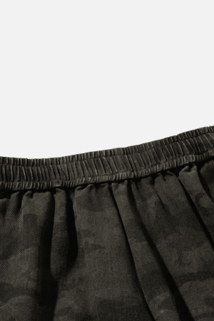 Style Core Aesthetics, New Style Trends Vintage Camo Cargo Shorts