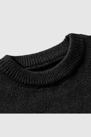 Style Core Aesthetics, New Style Trends Vintage Cartoon Knit Sweater