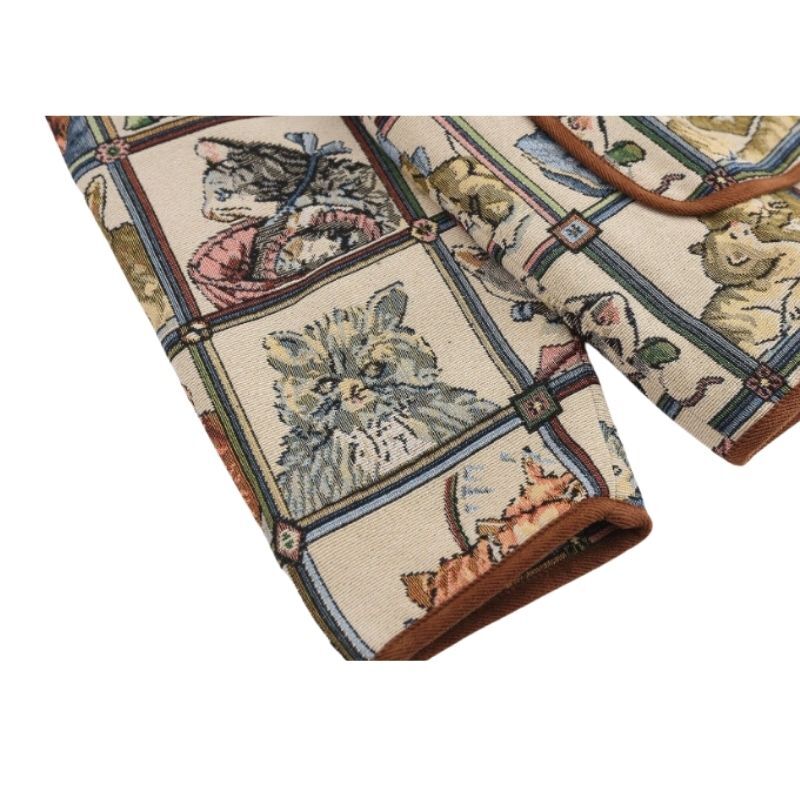 Style Core Aesthetics, New Style Trends Vintage Cat Embroidered Bomber Jackets Style Core Aesthetics, New Style Trends Vintage Cat Embroidered Bomber Jackets