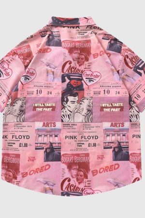 Style Core Aesthetics, New Style Trends Vintage Character Shirts